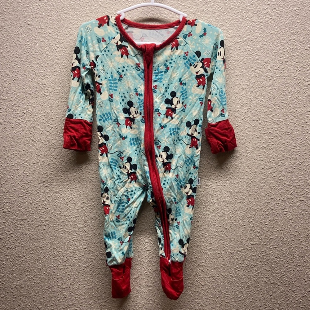 Little Sleepies Disney Mickey Zippy